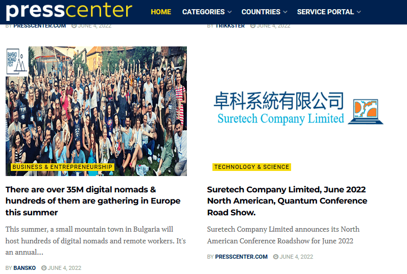 Suretech Company Limited PR image